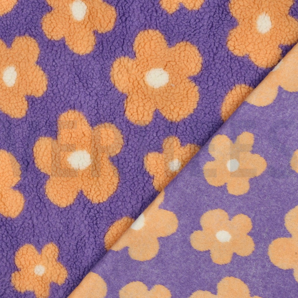 TEDDY JACQUARD FLOWERS LILAC #7