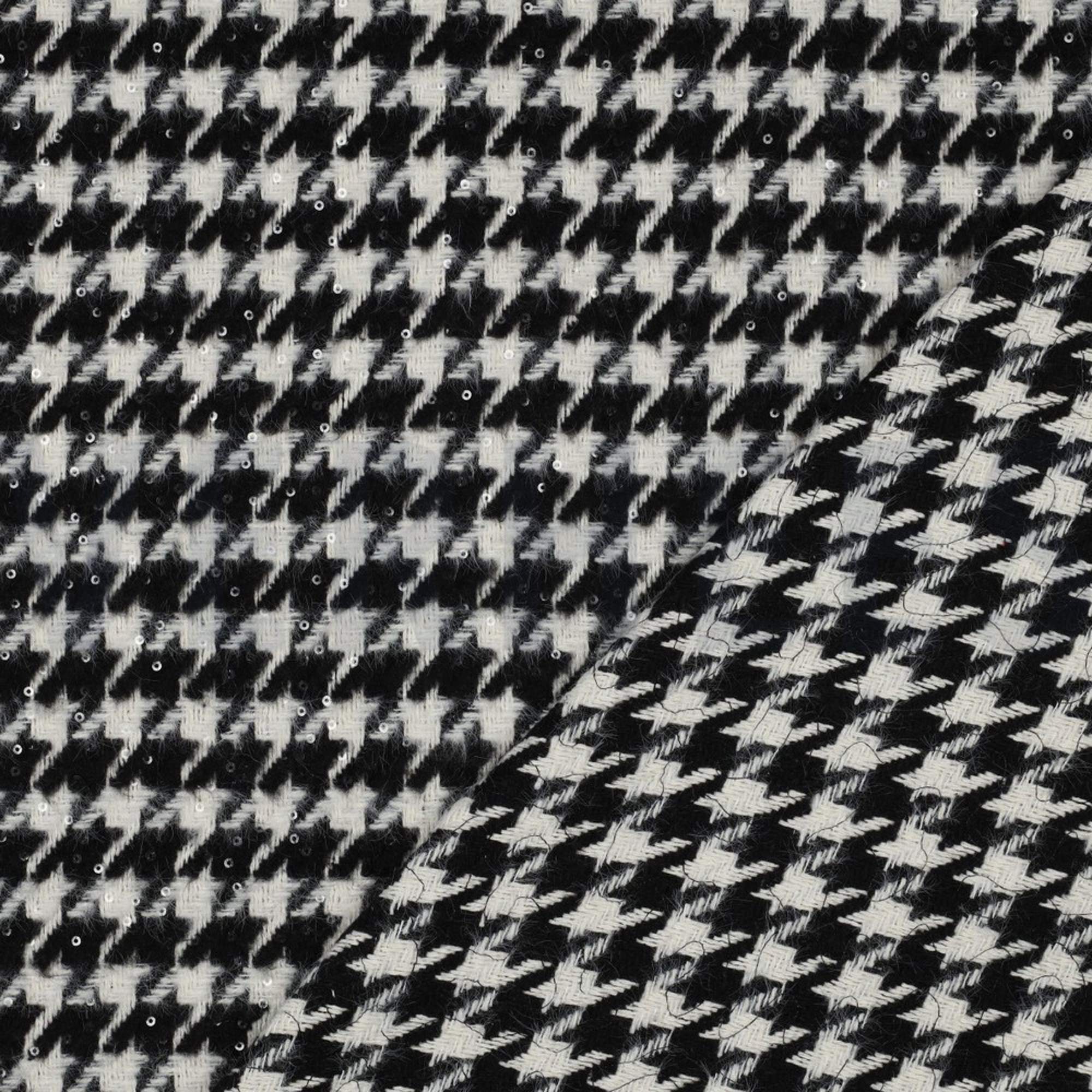 PIED DE POULE PAILLETES ZWART (high resolution) #4