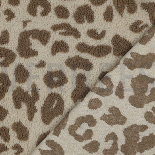 TEDDY JACQUARD DIERENHUID TAUPE #7
