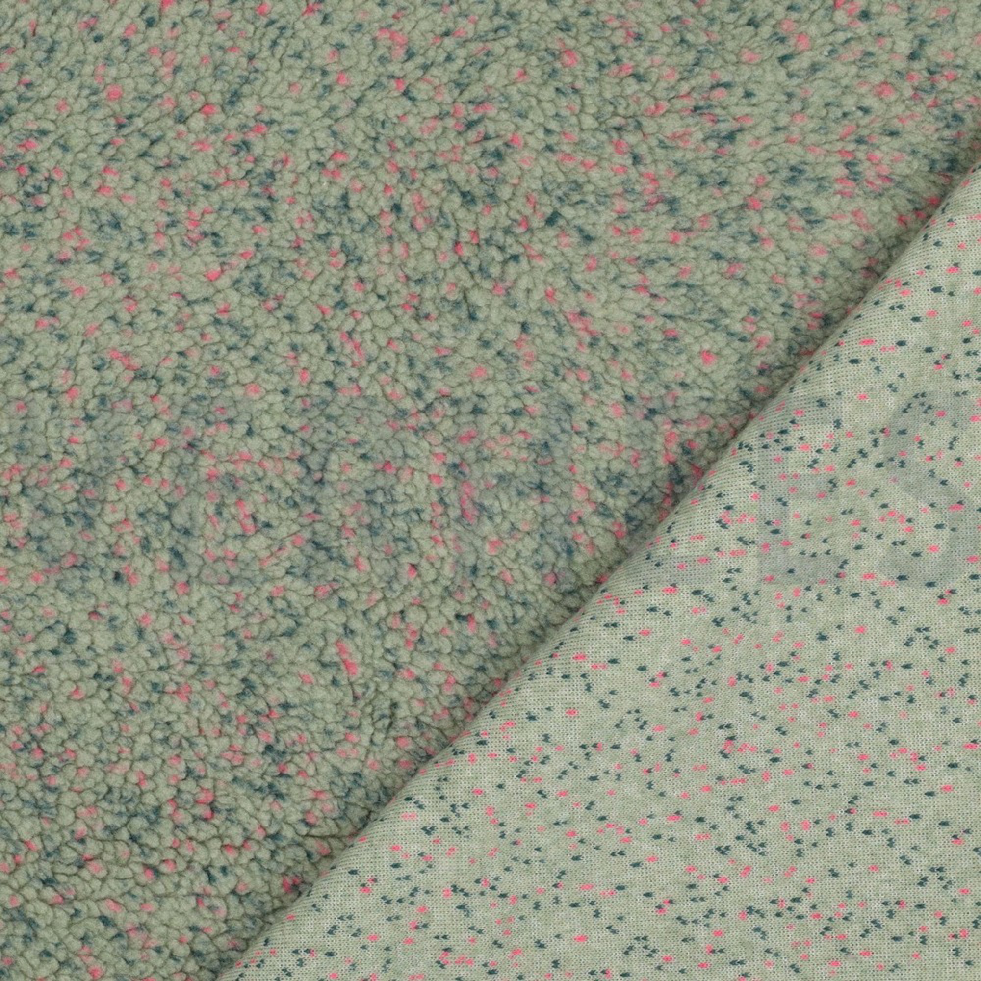 TEDDYSTOFF TWEED ALTGRÜN (high resolution) #4