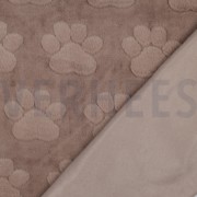 FLEECE DOG PAWS TAUPE (thumbnail) #4