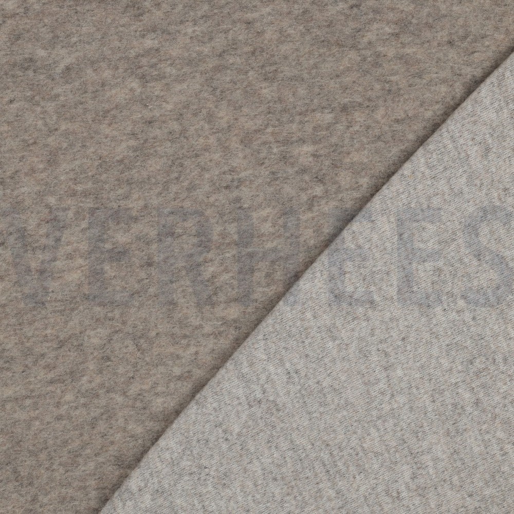 MERINO WOOL FLEECE BEIGE #7