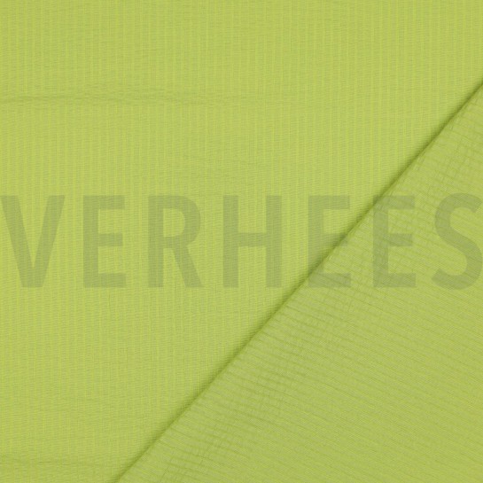 BAUMWOLLE JACQUARD SEERSUCKER LIMETTE #7