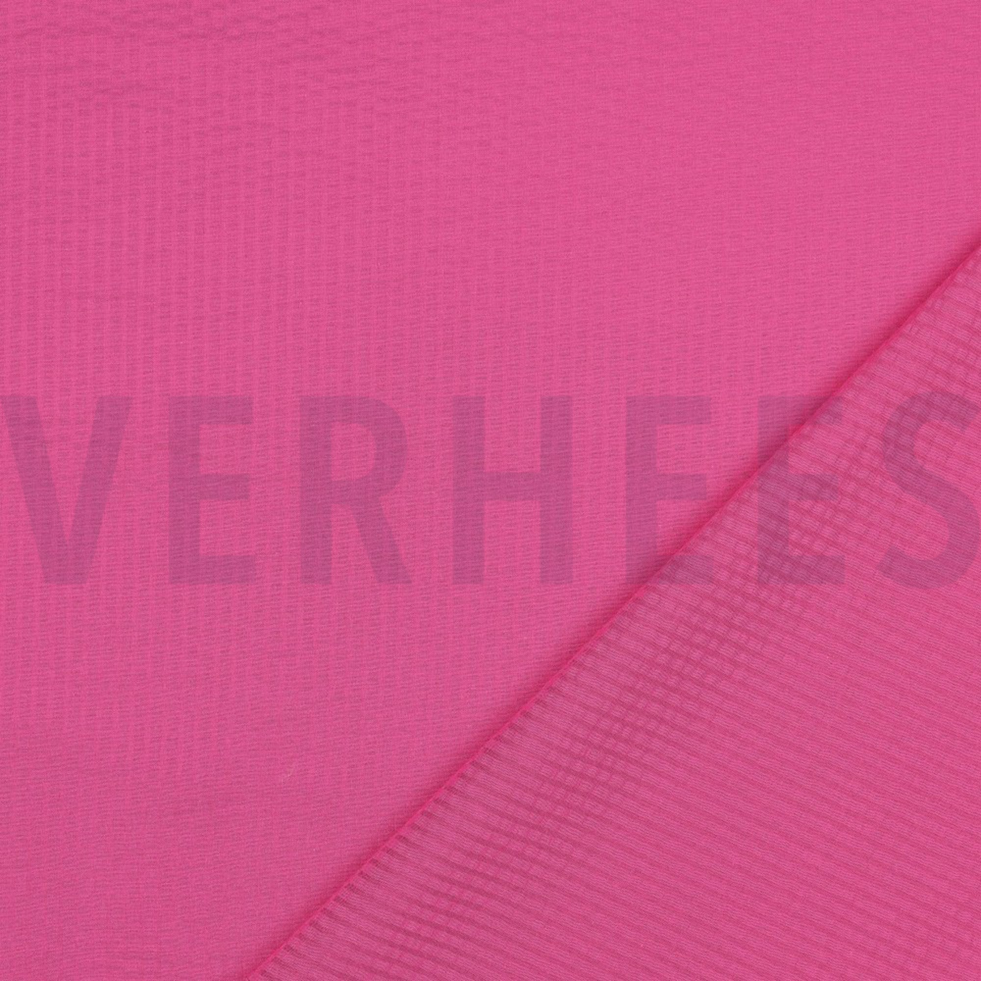 KATOEN JACQUARD SEERSUCKER FUCHSIA (high resolution) #4