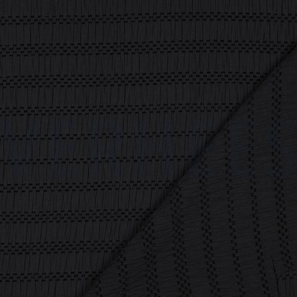 CHENILLE JACQUARD BLACK #7