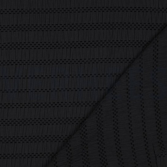 CHENILLE JACQUARD SCHWARZ #7