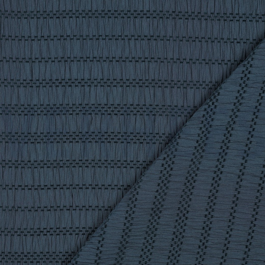 CHENILLE JACQUARD MARINEBLAUW #7