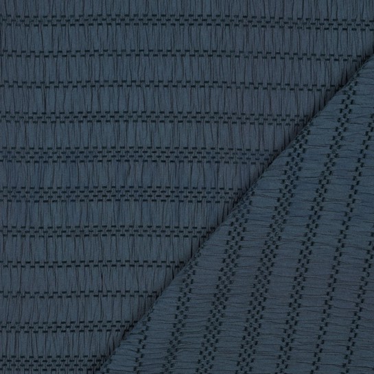 CHENILLE JACQUARD MARINEBLAU #7