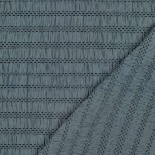 CHENILLE JACQUARD BLEU BRUMEUX #7