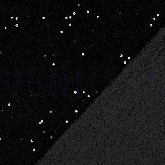 PAILLETTEN SAMT SCHWARZ #7