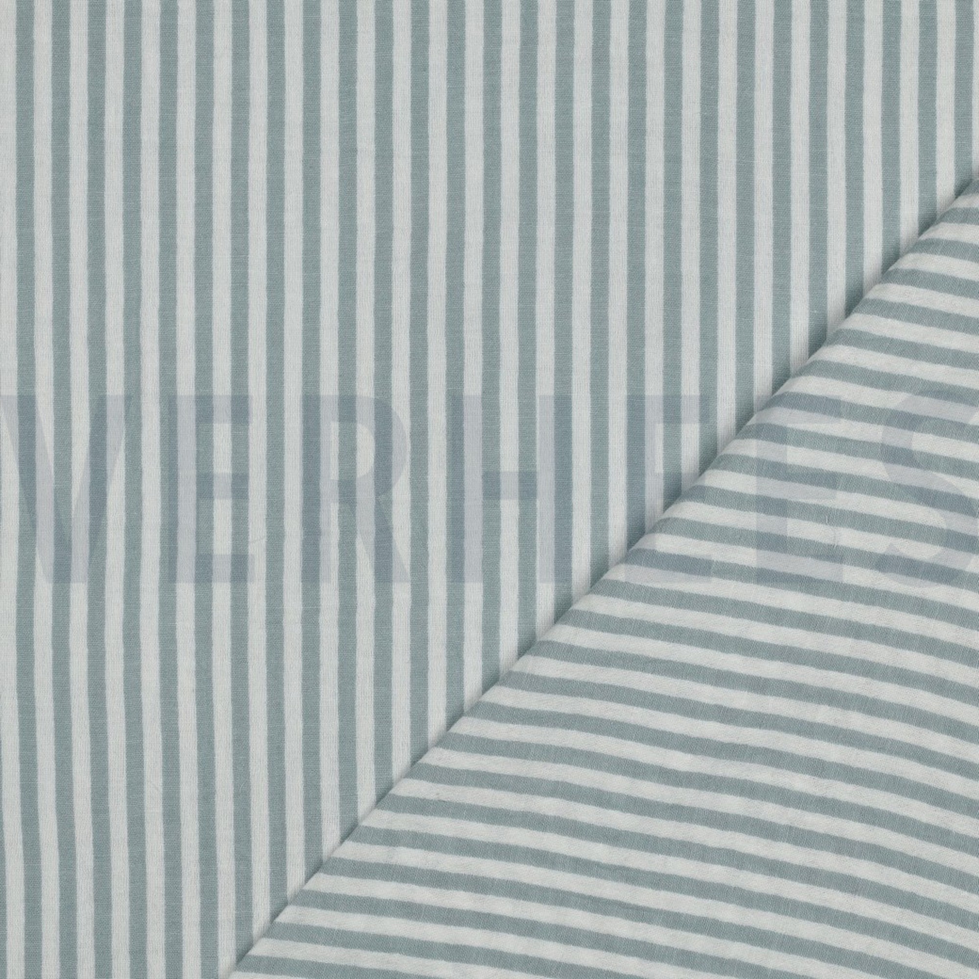 MUSSELIN GARNGEFÄRBT STREIFEN SALBEI (high resolution) #4