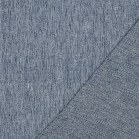 LINNEN LOOK MARINEBLAUW GEMÊLEERD #7