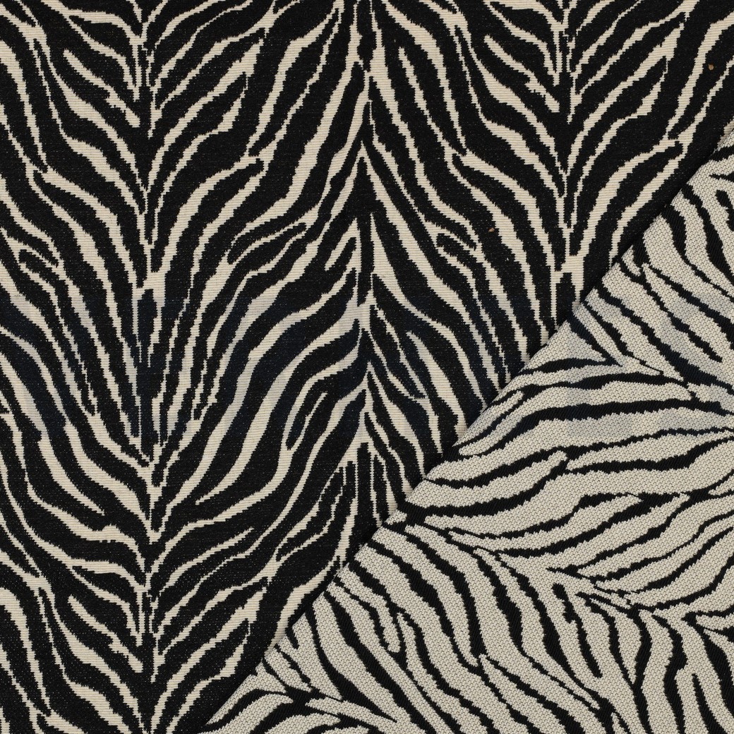GOBELIN DIERENHUID ZWART/WIT #7