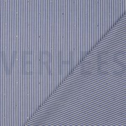 BAUMWOLLE GARNGEFÄRBT STREIFEN MIT NIETEN BLAU (thumbnail) #4