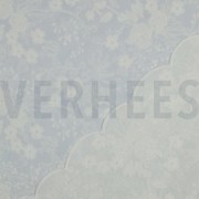 COTON VOILE BRODERIE FLEURS DEUX CÔTÉS BORDURE FESTONNÉE BLANC (thumbnail) #4