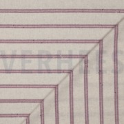 LINEN STRIPES LUREX SEQUINS DARK BLUSH (thumbnail) #4