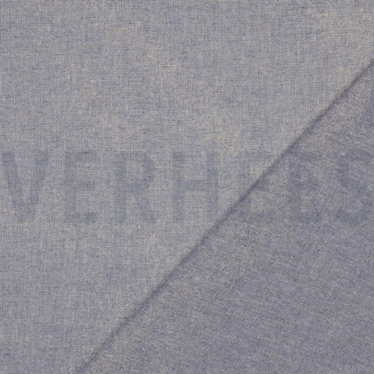 COTTON LINEN LUREX BLUE #7