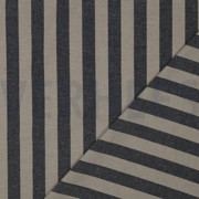 LIN VISCOSE TEINT EN FIL RAYURES BLEU MARINE (thumbnail) #4