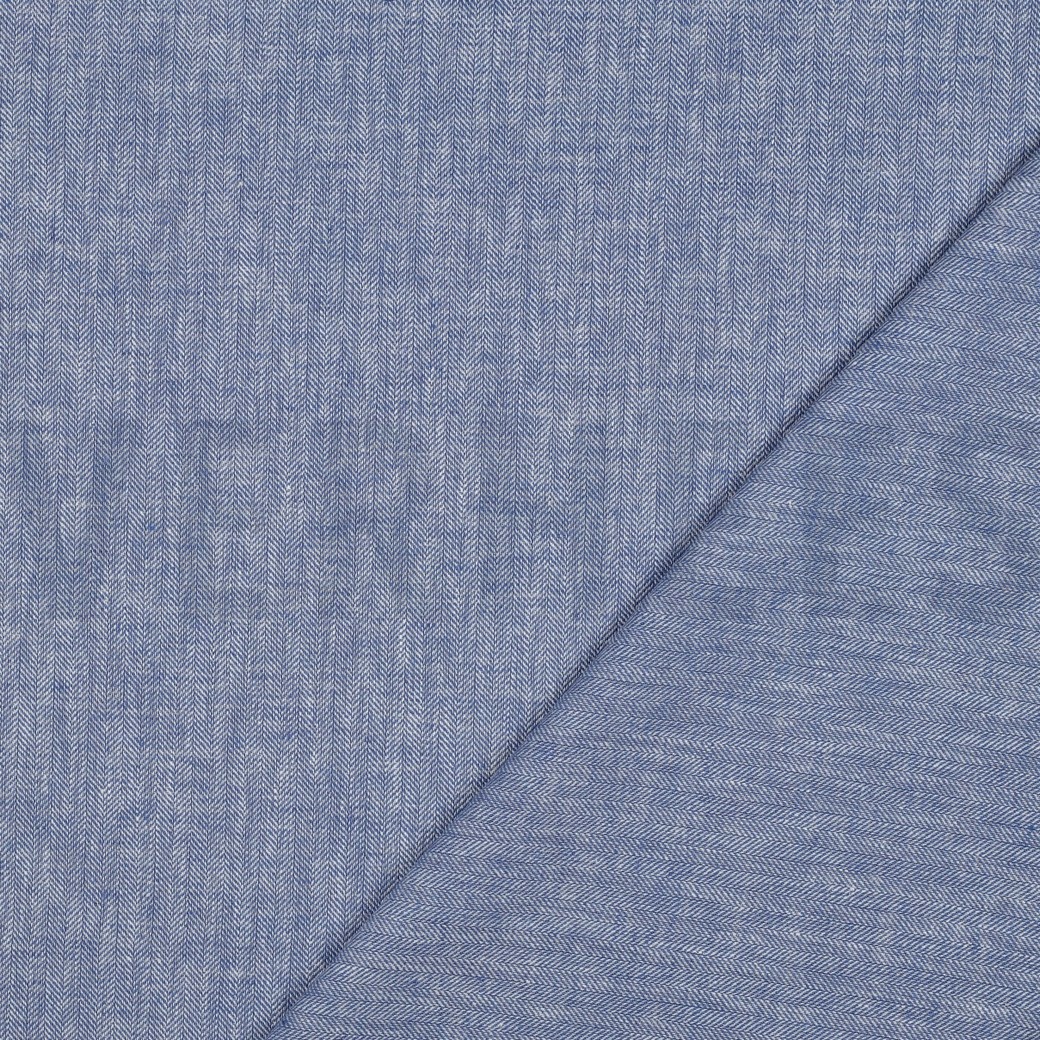 LINNEN KATOEN VISGRAAT BLAUW #7