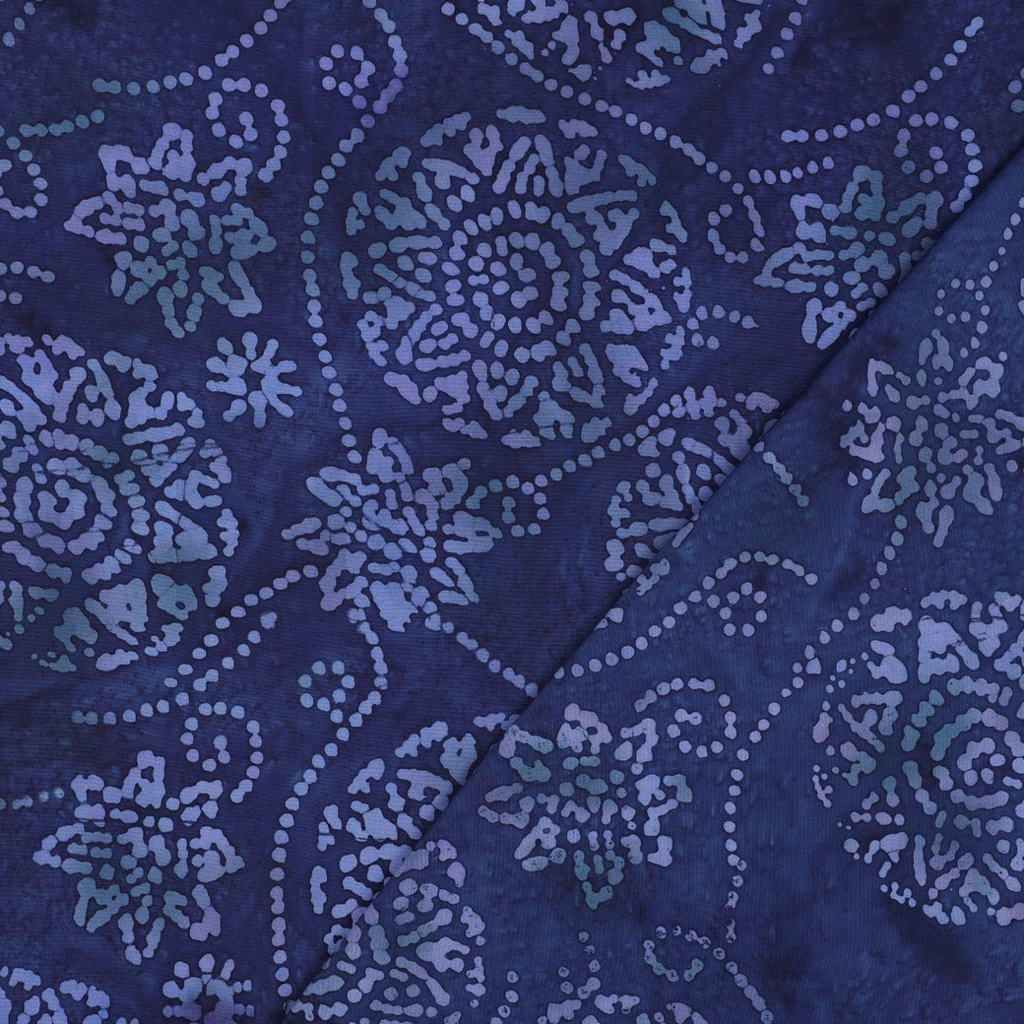 HANDCRAFTED BATIK VISCOSE NAVY (high resolution) #4