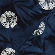 HANDCRAFTED BATIK COTTON NAVY (thumbnail) #4