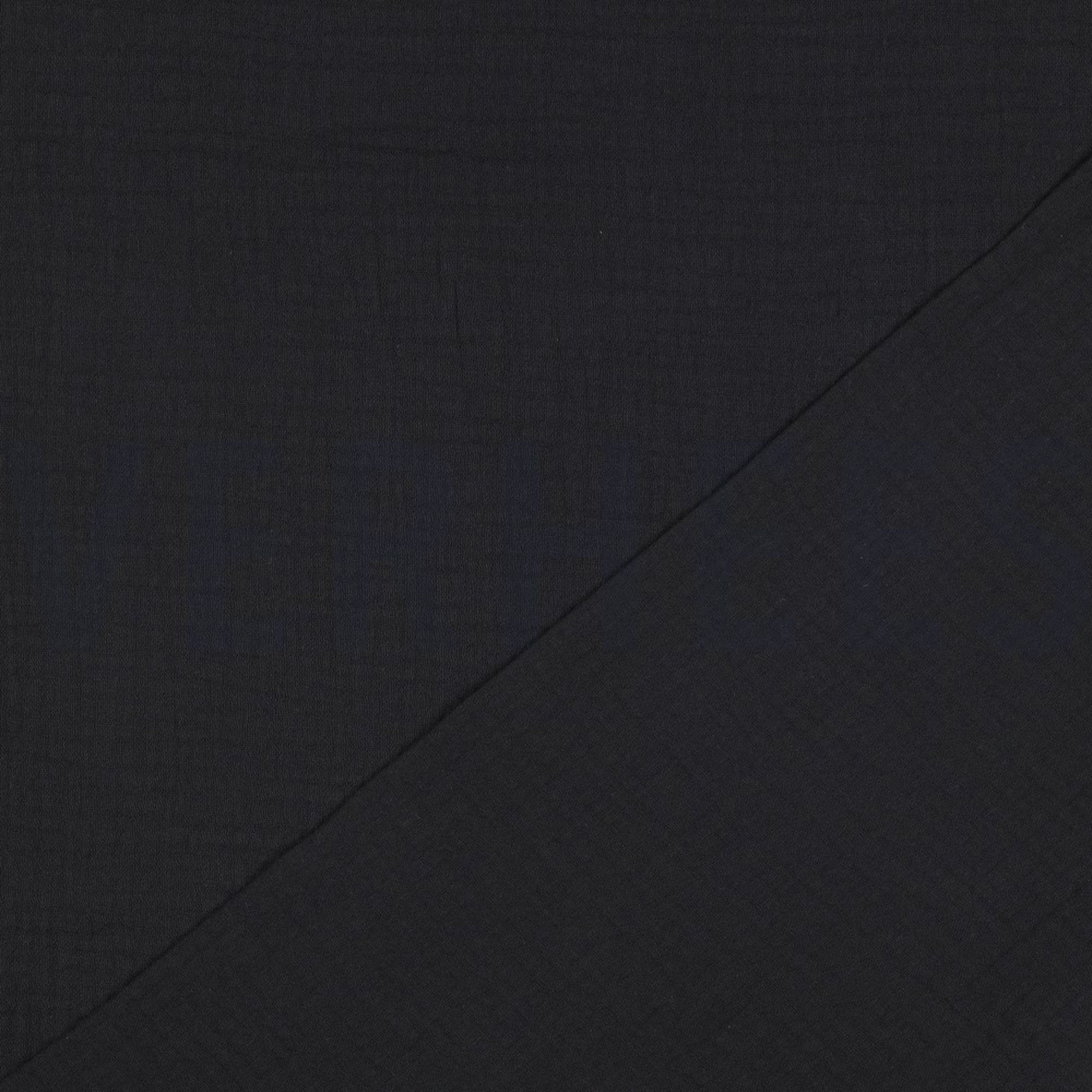 DOUBLE GAUZE GOTS ZWART (high resolution) #4