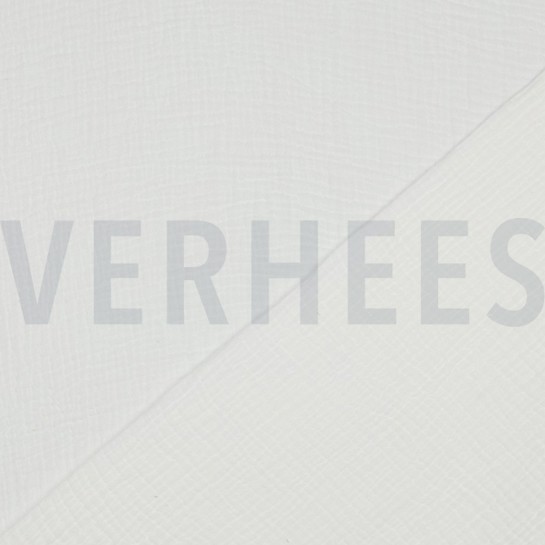 DOUBLE GAUZE GOTS GEBROKEN WIT #7