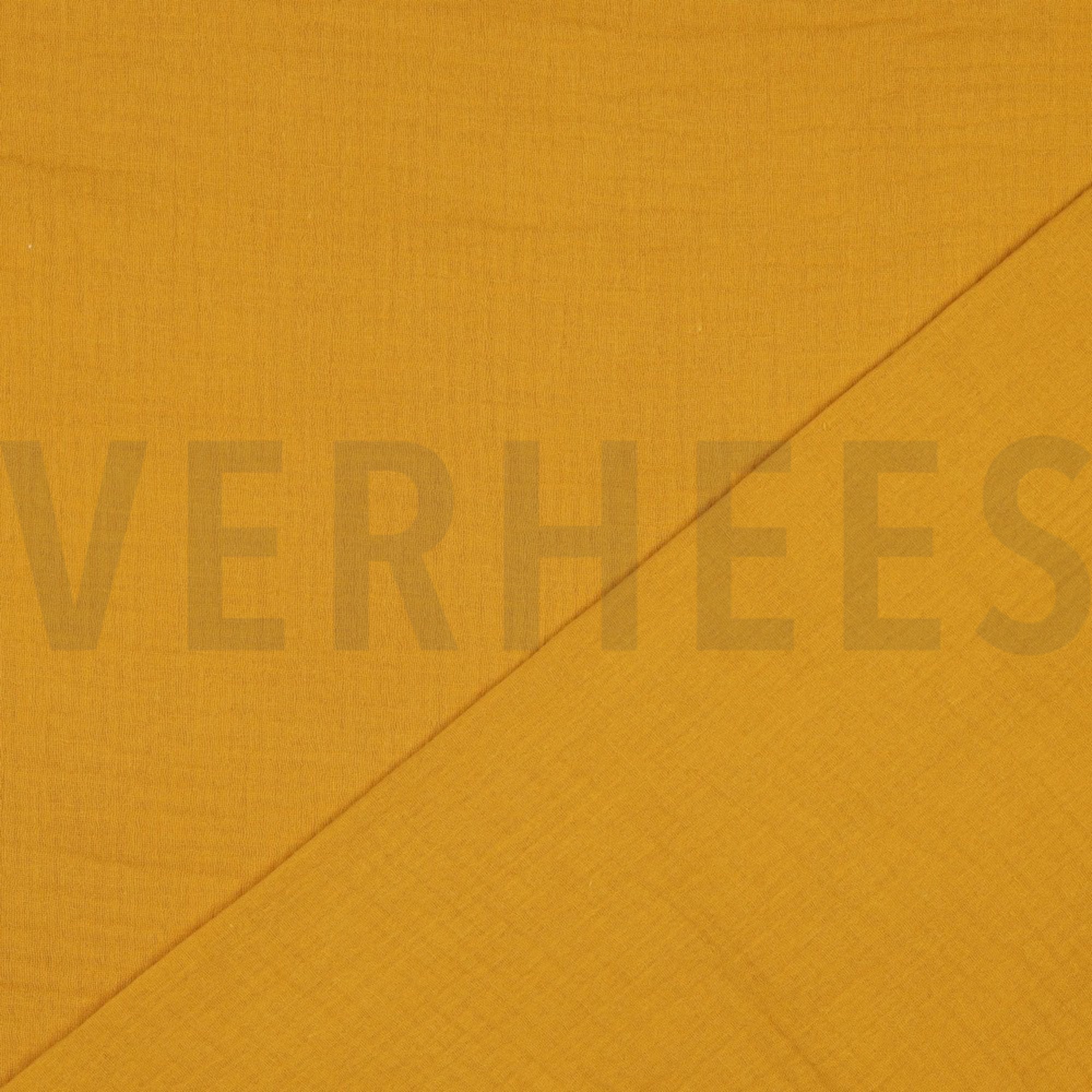 DOUBLE GAUZE GOTS DARK YELLOW (high resolution) #4