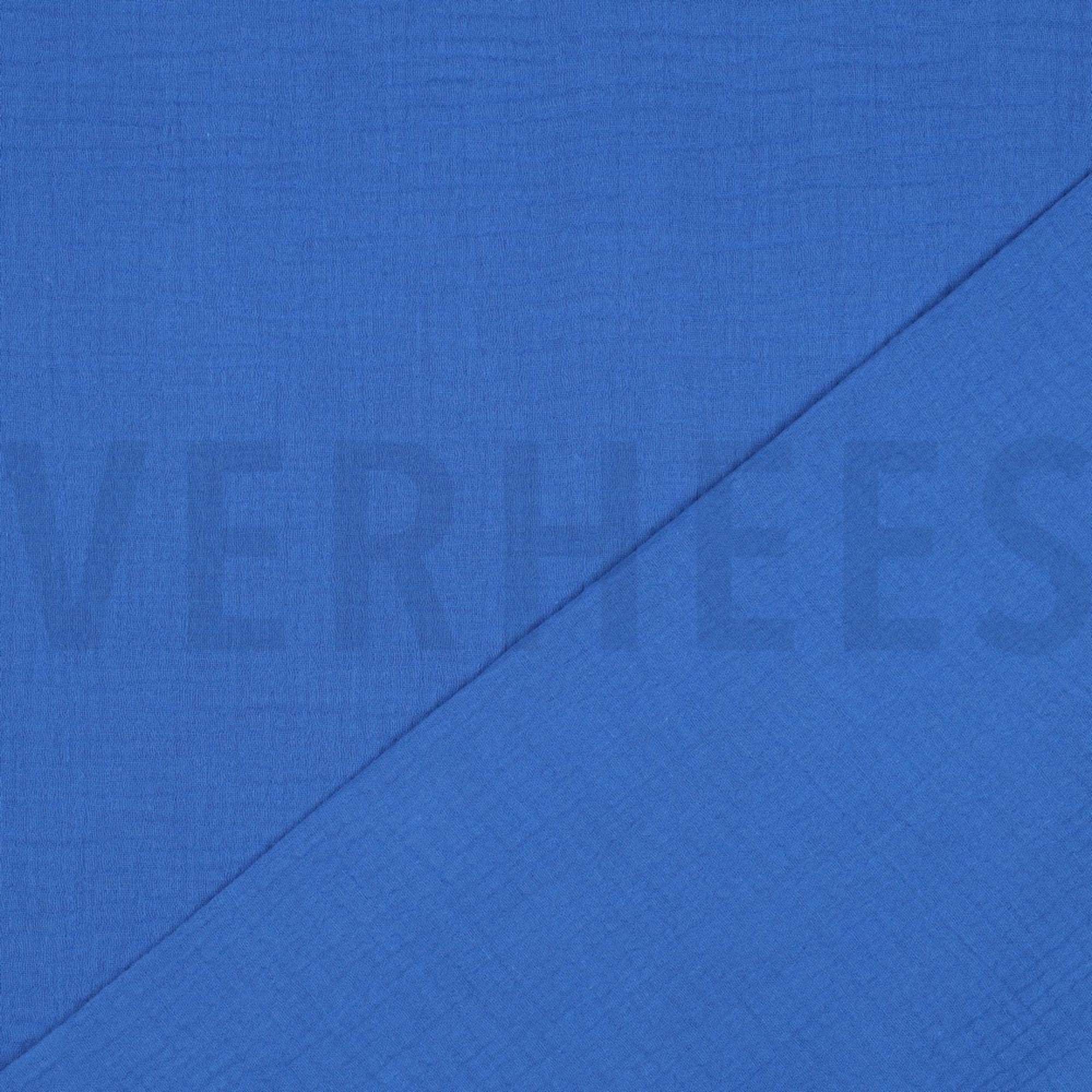 DOUBLE GAUZE GOTS KOBALTBLAUW (high resolution) #4