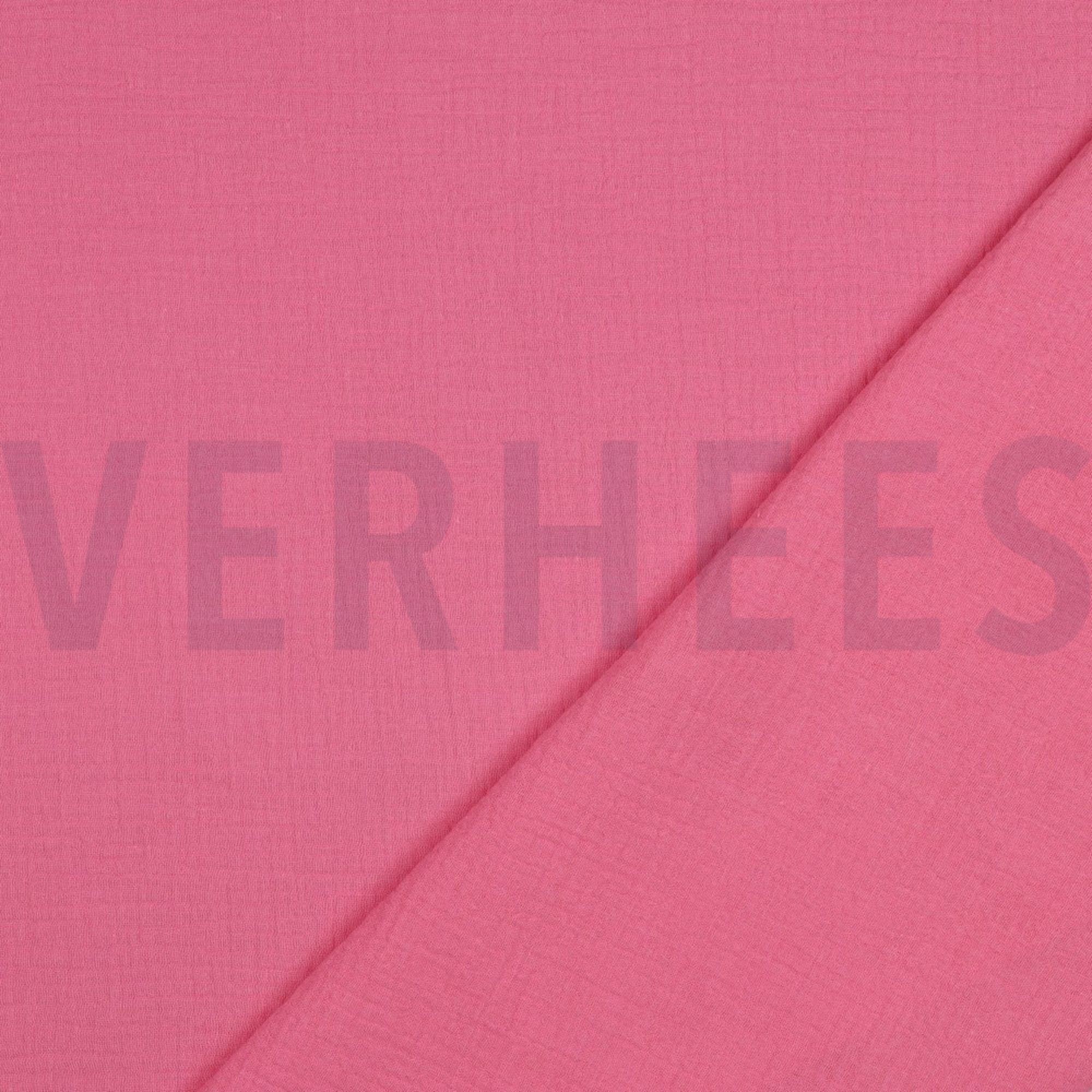 DOUBLE GAZE DE COTON GOTS ROSE (high resolution) #4