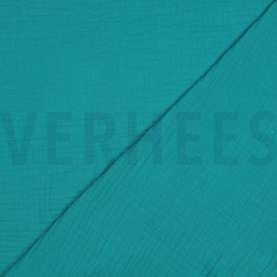 DOUBLE GAUZE GOTS ZEEGROEN #7