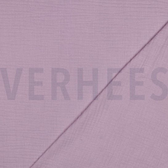 DOUBLE GAUZE GOTS LIGHT LILAC #7