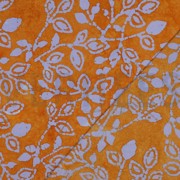 HANDCRAFTED BATIK COTTON ORANGE (thumbnail) #4