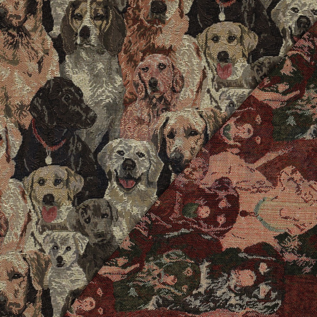 GOBELIN DOGS BROWN #7