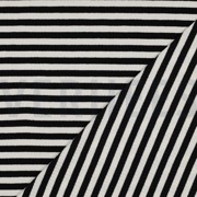 RIB YARN DYED STRIPES BLACK (thumbnail) #4