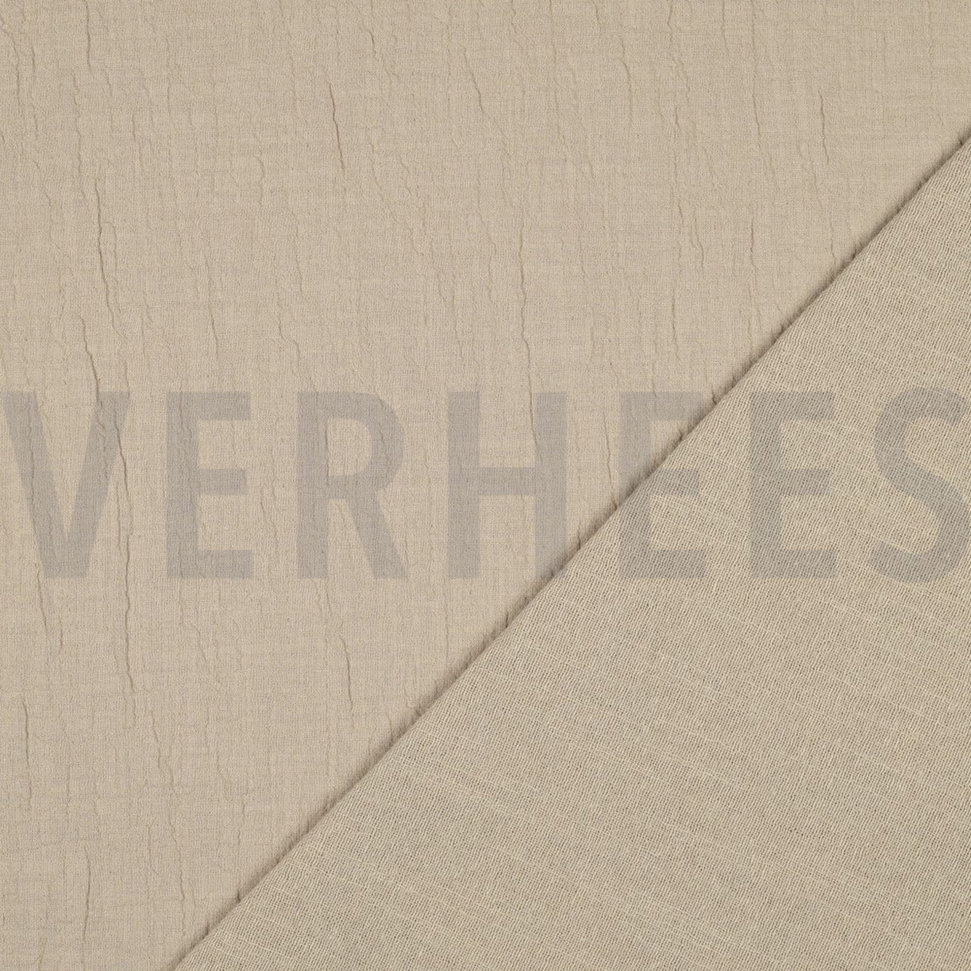 DOUBLE GAUZE SLUB SAND (high resolution) #4