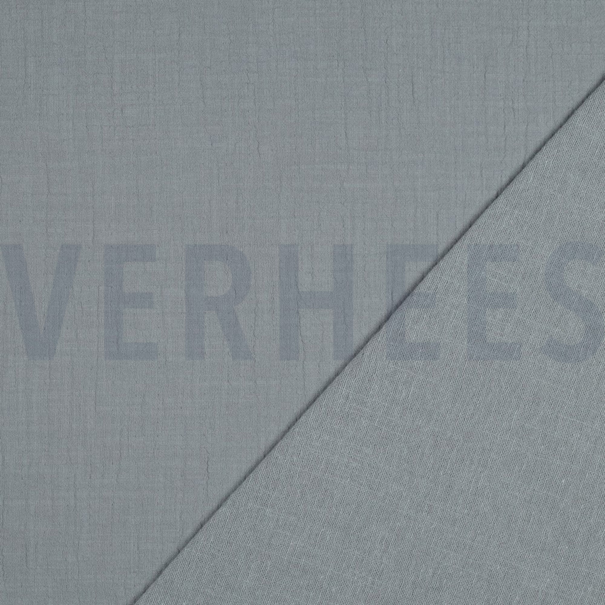 DOUBLE GAUZE SLUB BLUE (high resolution) #4