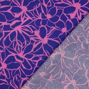 COTTON SATIN MAGNOLIA NERIDA HANSEN ROYAL BLUE (thumbnail) #4