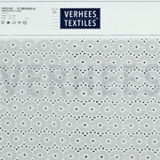 KATOEN EMBROIDERY TWEE-ZIJDIGE GOLFRAND WIT (thumbnail) #4