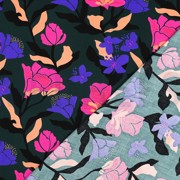 LENZING™ ECOVERO™ AMIRA FLORAL NERIDA HANSEN DARK GREEN (thumbnail) #4