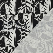 CANVAS ABSTRAKT SCHWARZ & WEISS (thumbnail) #4