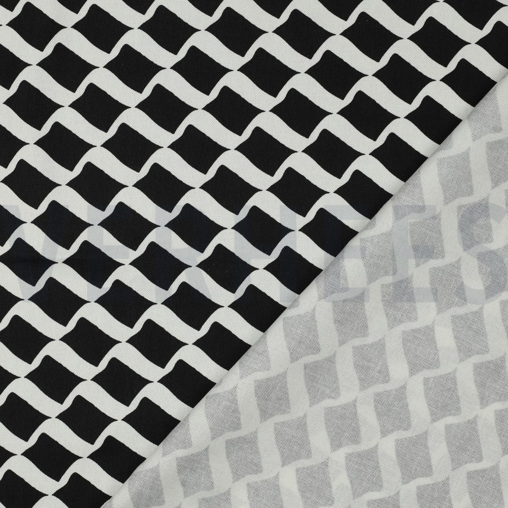 CANVAS ABSTRACT BLACK & WHITE #7