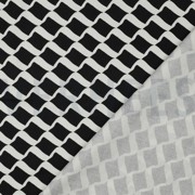 CANVAS ABSTRACT ZWART & WIT (thumbnail) #4