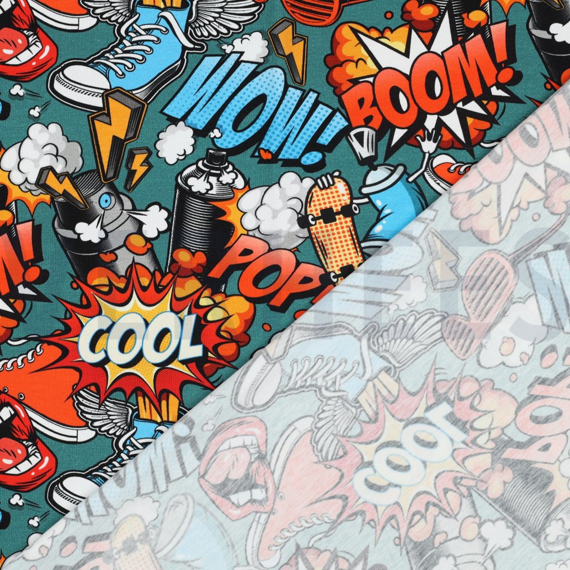 JERSEY DIGITAL GRAFFITI BLEU (high resolution) #4