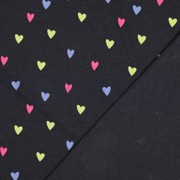 JERSEY MELANGE NEON HARTEN INDIGO GEMÊLEERD (thumbnail) #4