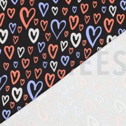 JERSEY GLITTER HARTEN ZWART (thumbnail) #4