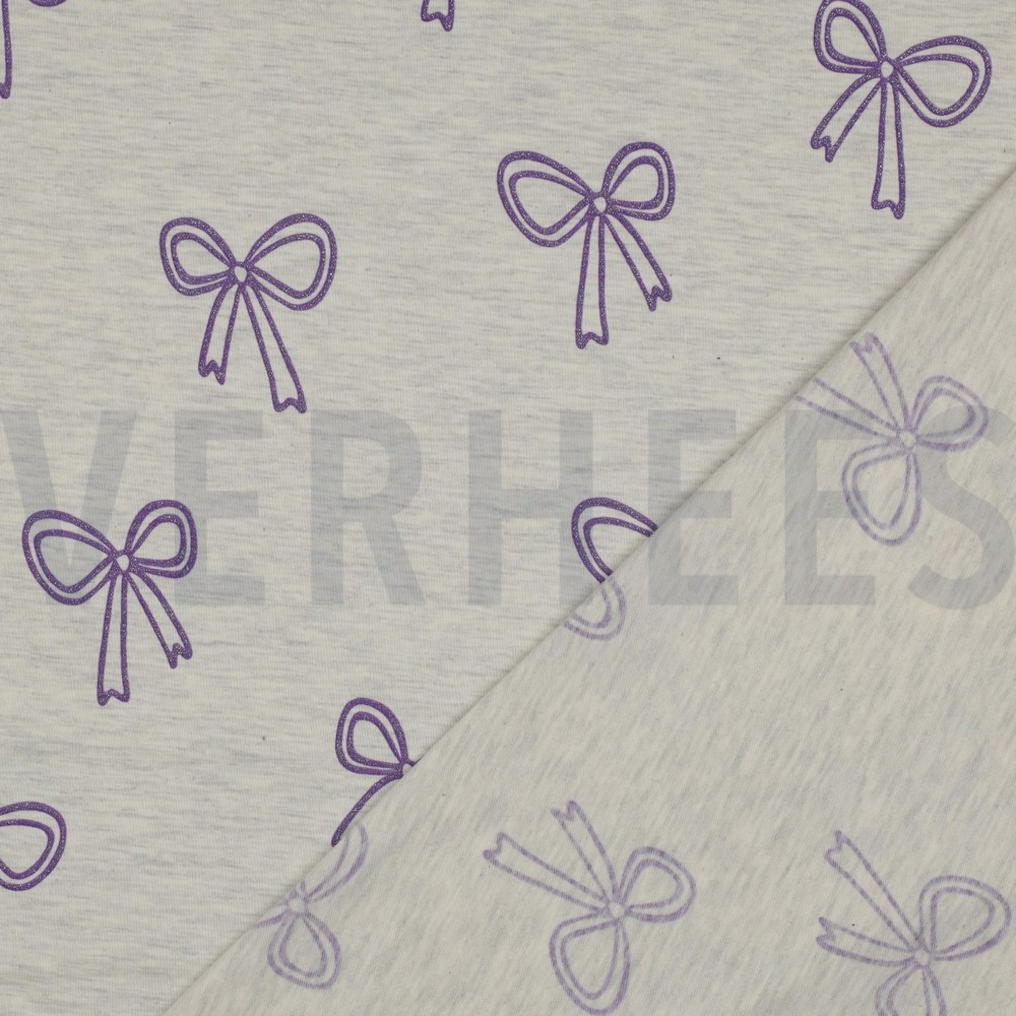 JERSEY MELANGE GLITTER STRIKJES ECRU GEMÊLEERD (high resolution) #4