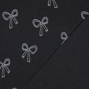 JERSEY MELANGE GLITTER BOWS INDIGO MELANGE (thumbnail) #4