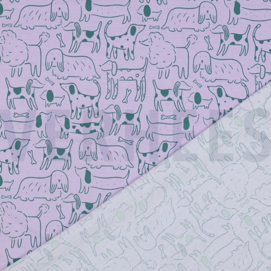 JERSEY CHIENS LILAS #7