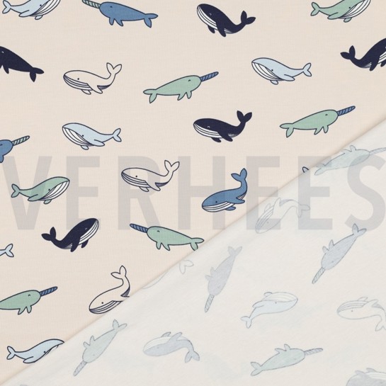 JERSEY WALVISSEN GEBROKEN WIT #7